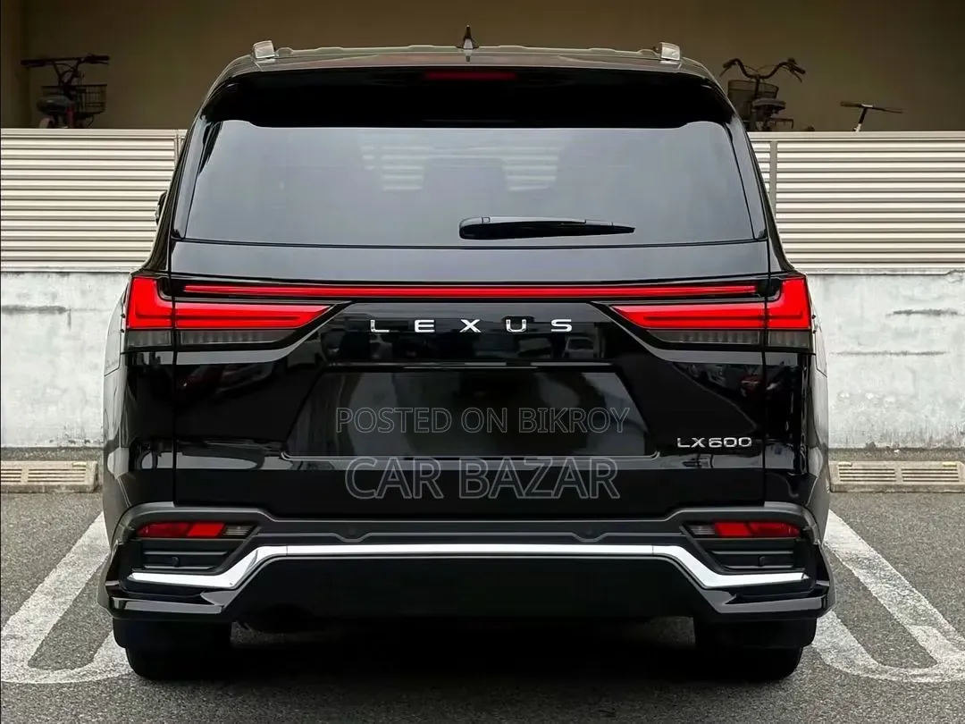 New Lexus LX 600 2024 Black