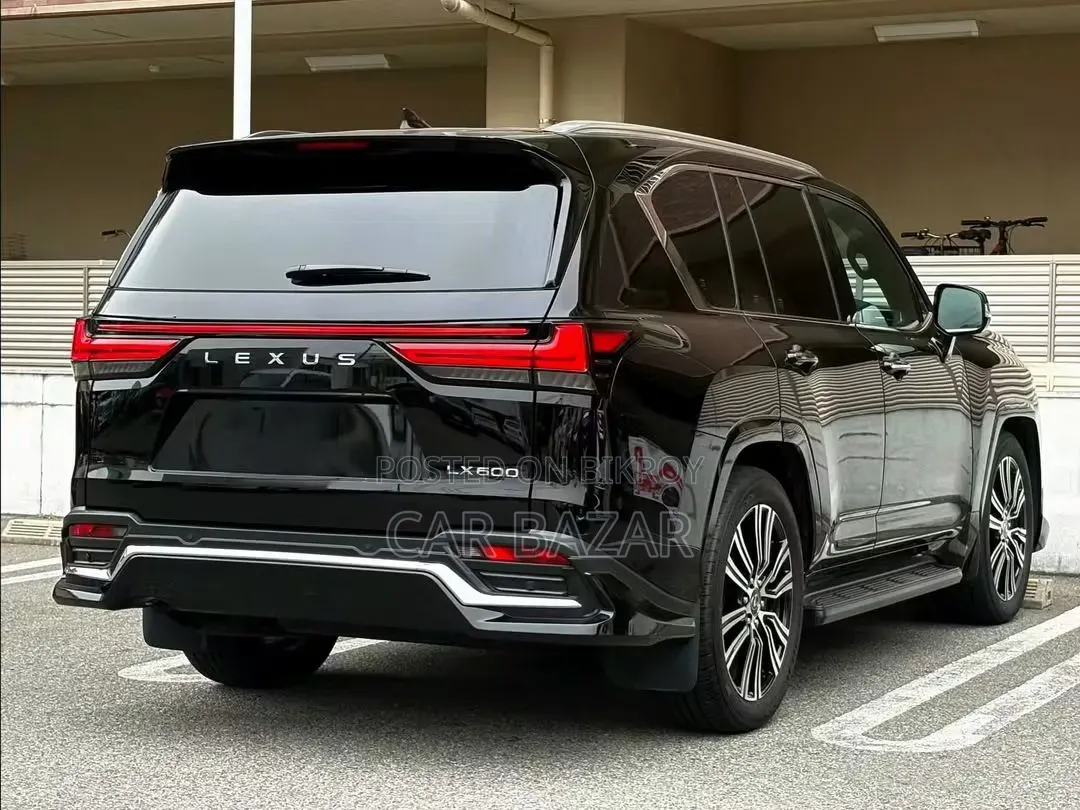 New Lexus LX 600 2024 Black