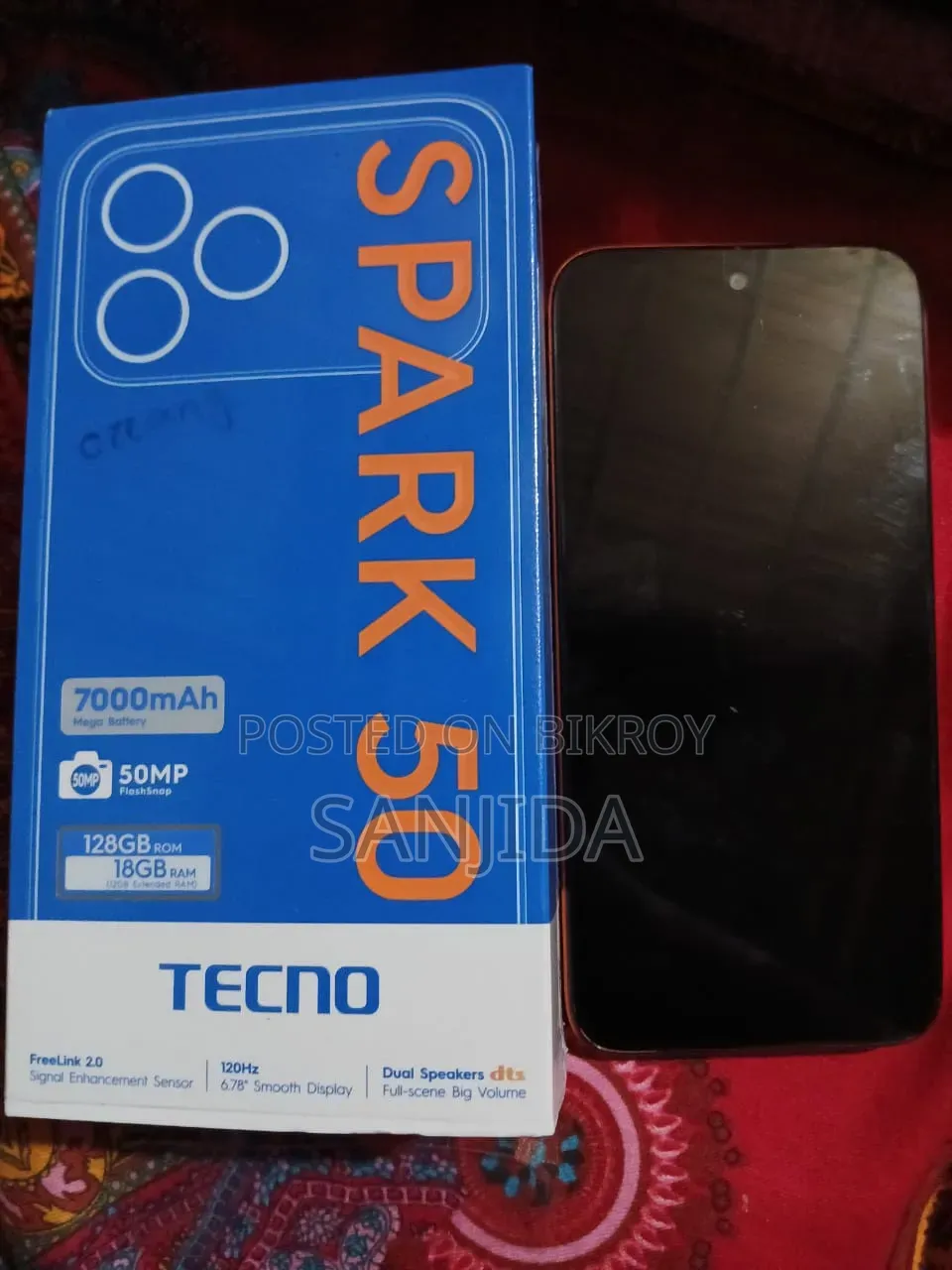 Tecno Spark 50 128 GB Orange