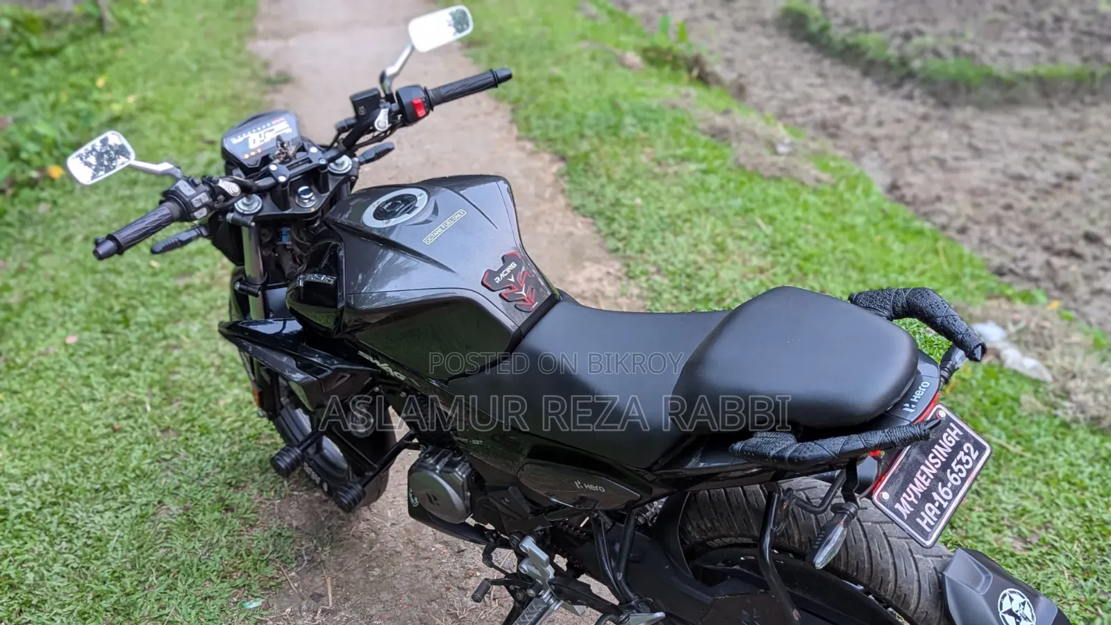 হিরো এক্সট্রিম ১২৫আর ২০২৪ কালো