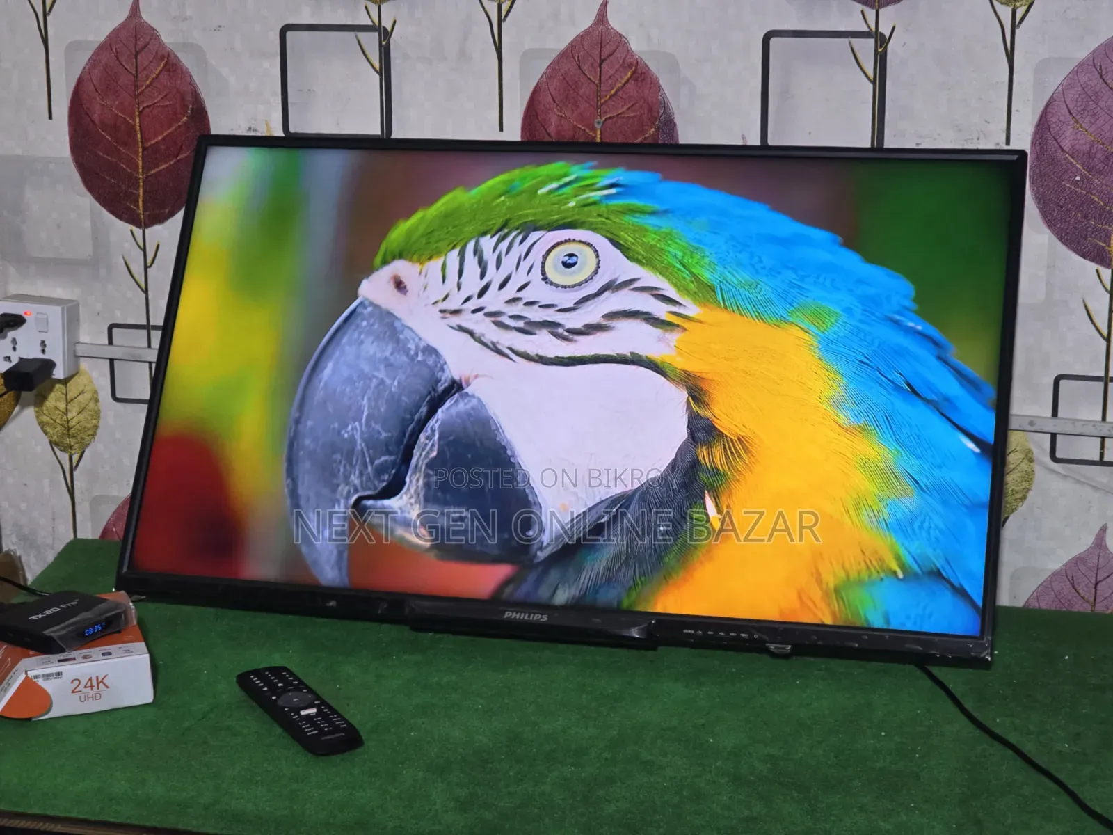 Philips 40" TV + Google TV Box (Voice Control)