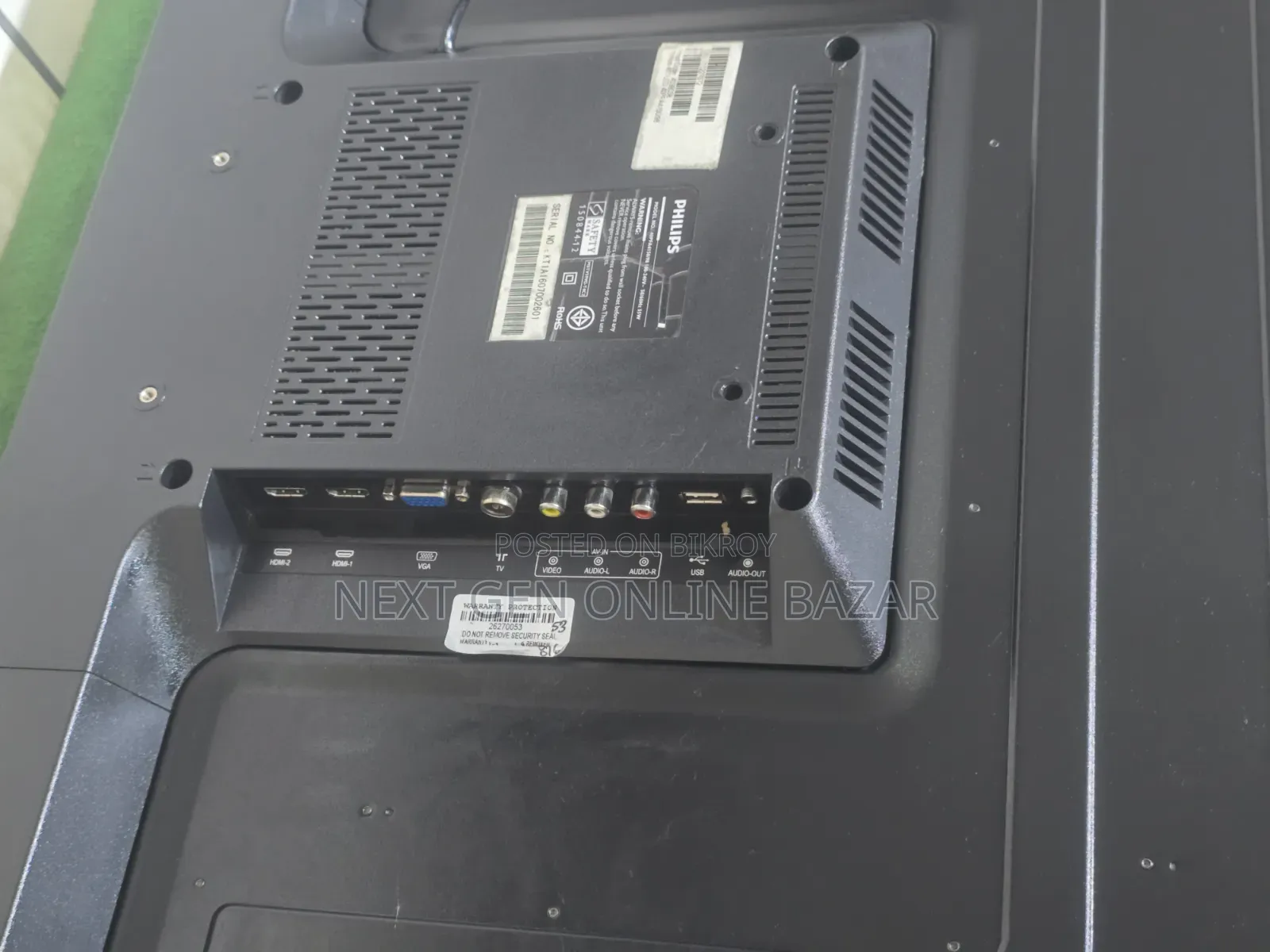 Philips 40" TV + Google TV Box (Voice Control)