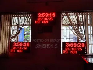 GPS Date and Time Billboard