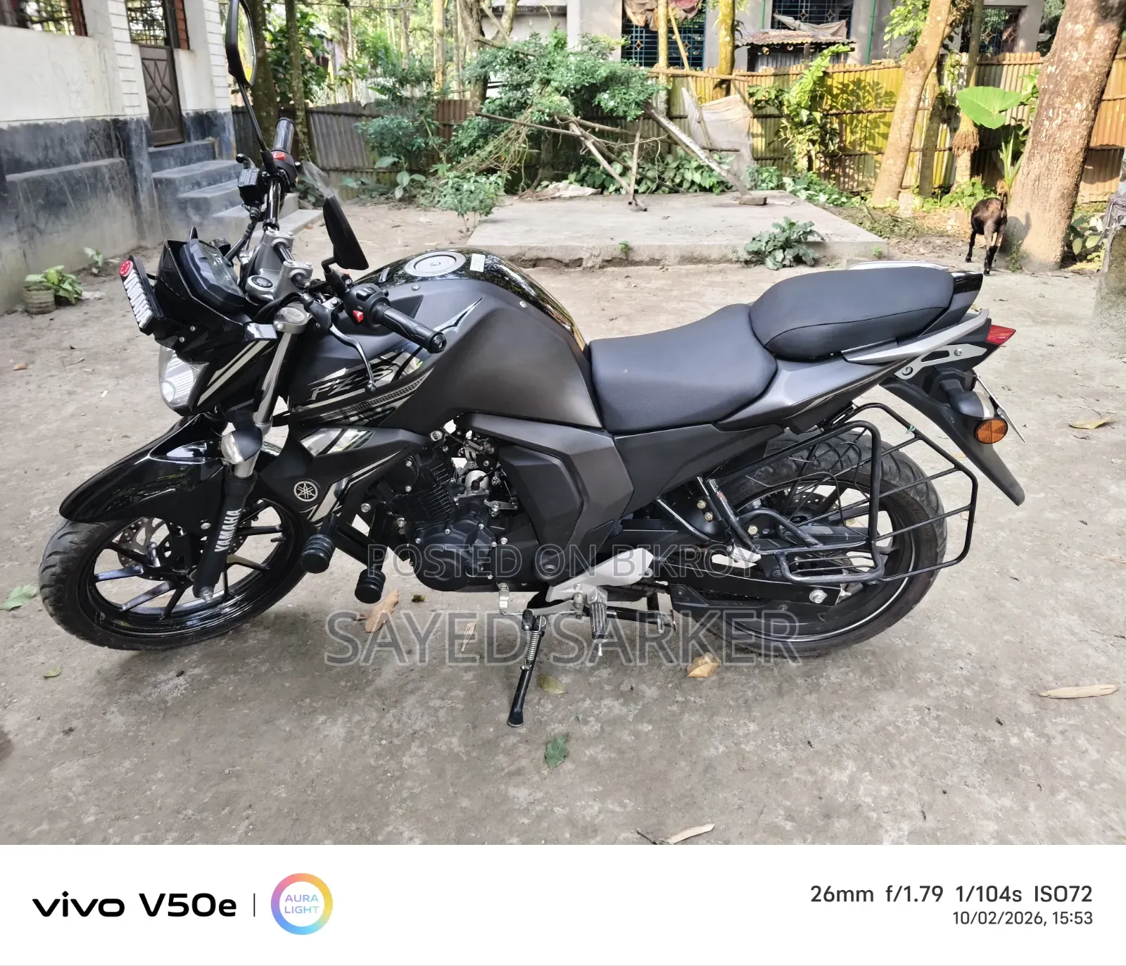 New Yamaha FZS V2 2026 Gray