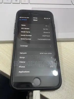 Apple iPhone 8 256 GB Black