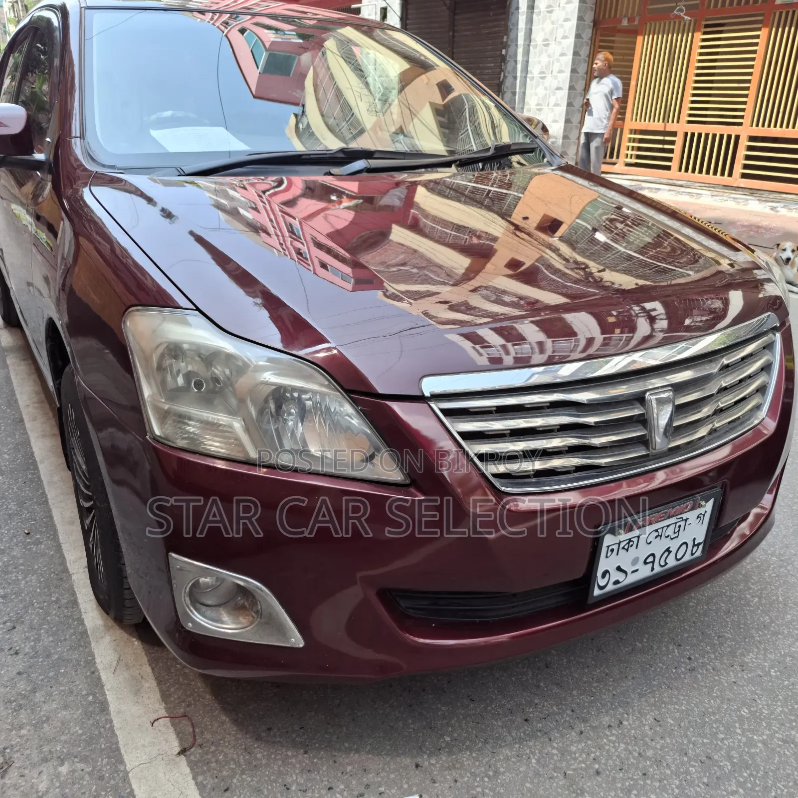 Toyota Premio 2007 Maroon