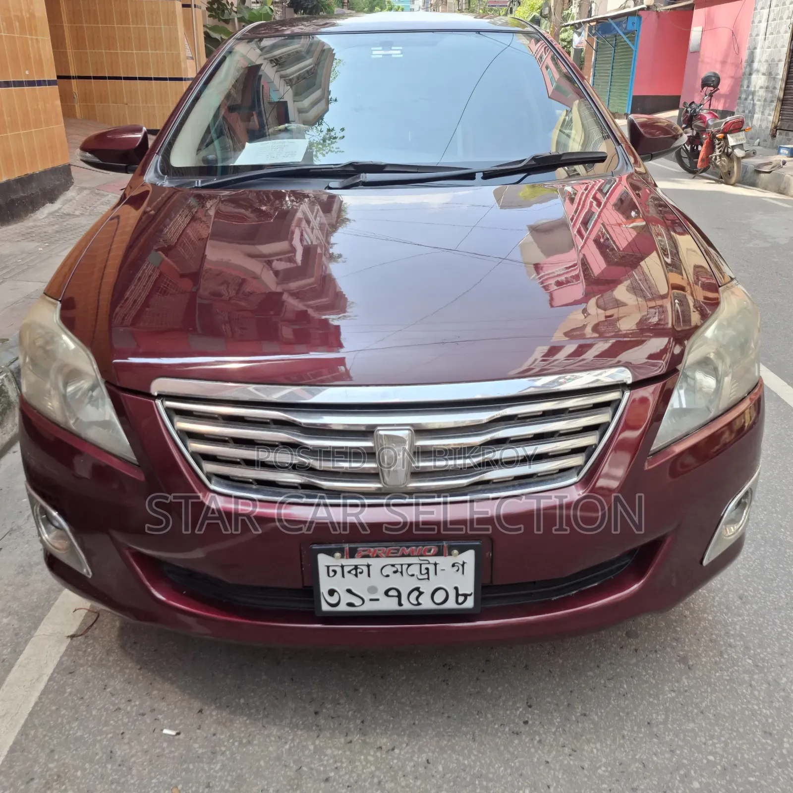Toyota Premio 2007 Maroon