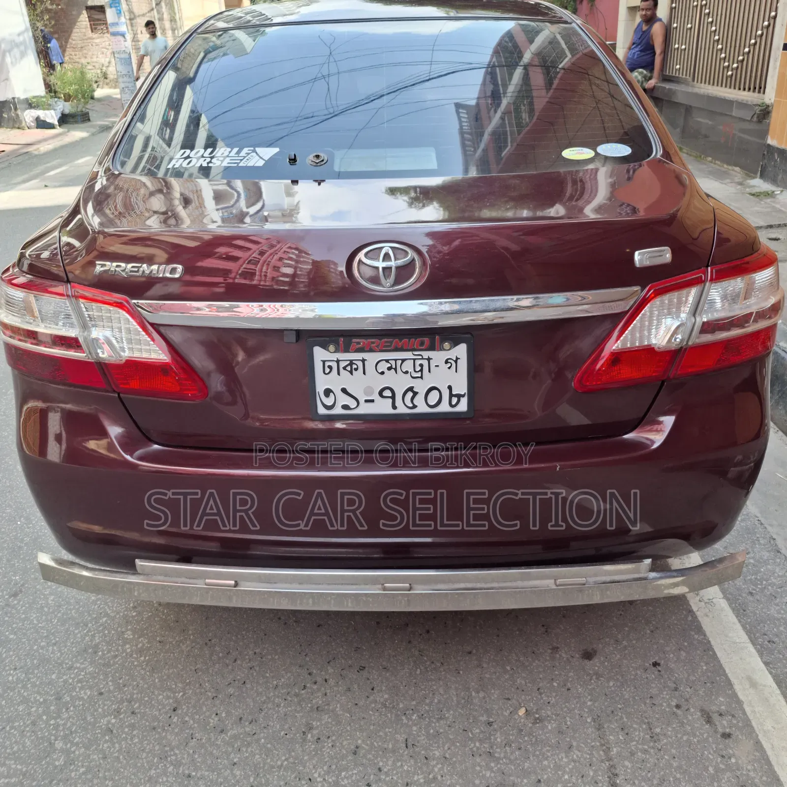 Toyota Premio 2007 Maroon