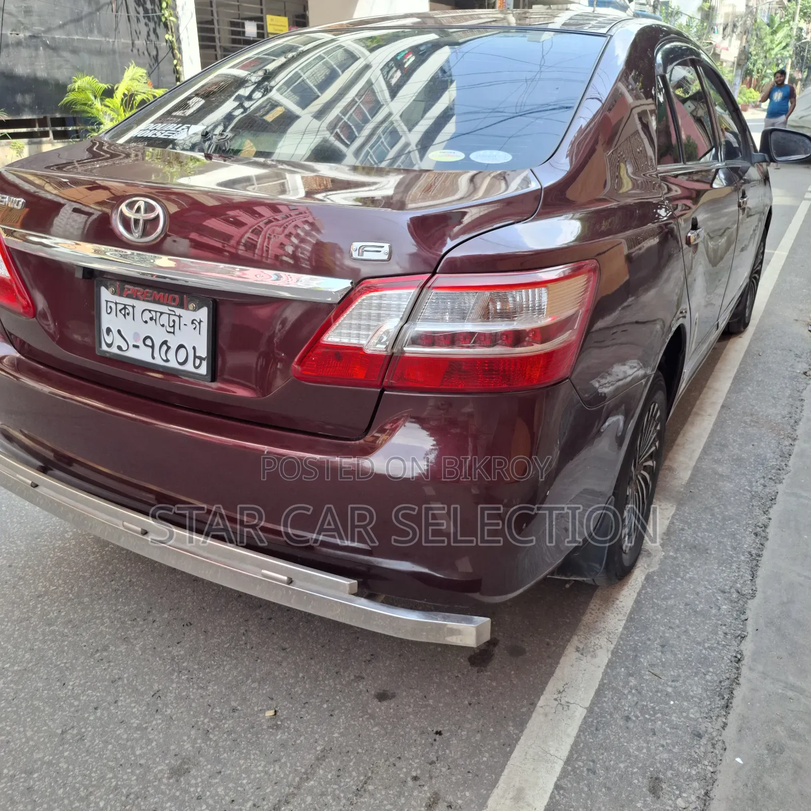 Toyota Premio 2007 Maroon