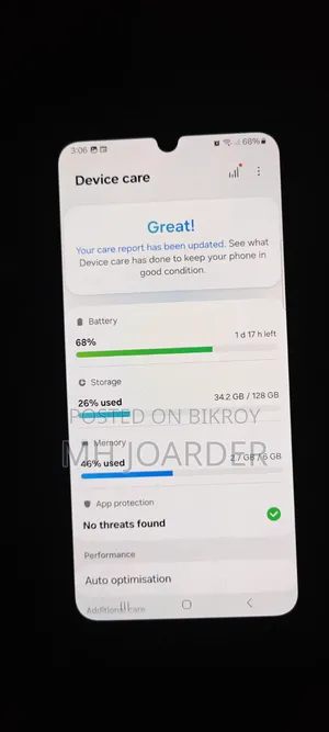স্যামসাং গ্যালাক্সি এ৩৪ ৫জি ১২৮ জিবি কালো