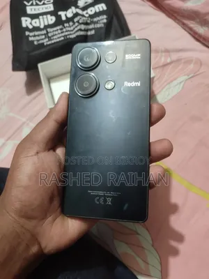 শাওমি রেডমি নোট ১৩ প্রো ২৫৬ জিবি ব্ল্যাক