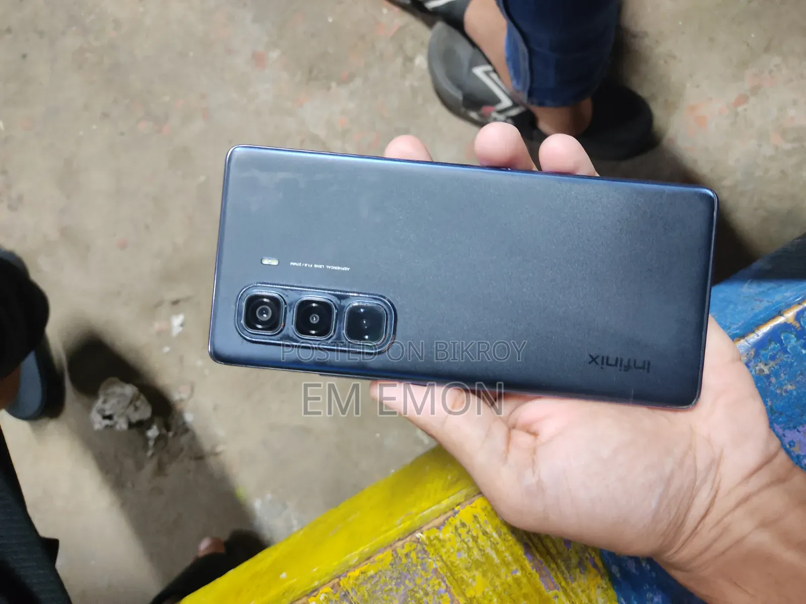 ইনফিনিক্স হট ৫০ প্রো প্লাস ৪জি ২৫৬ জিবি কালো