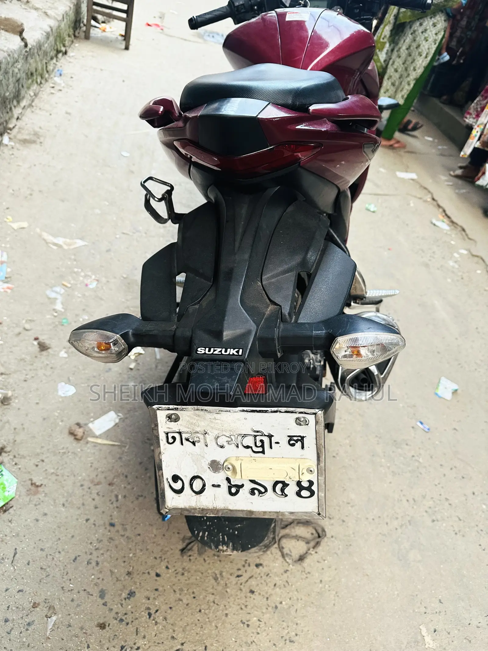 Suzuki Gixxer SF 2023 Red