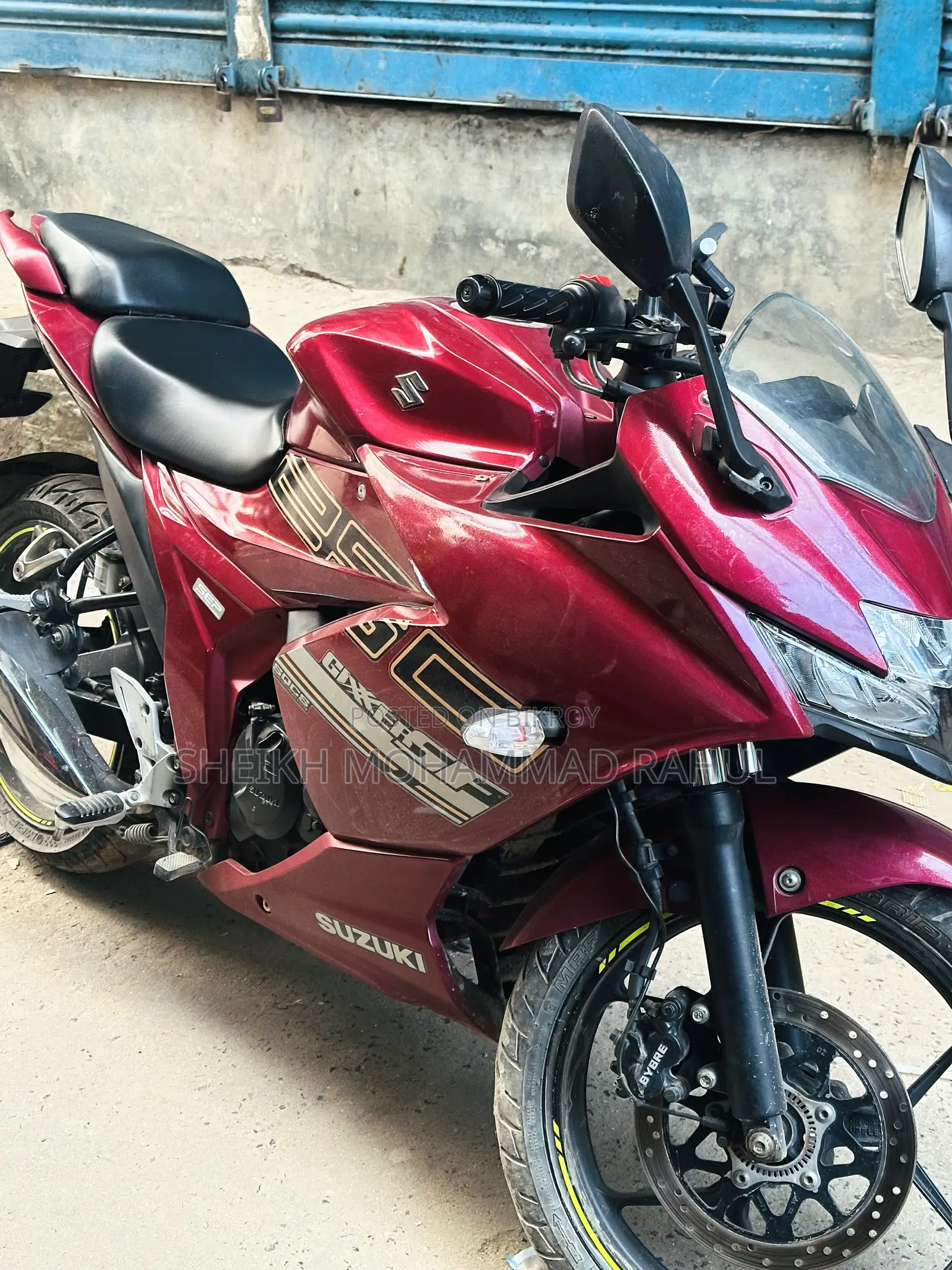 Suzuki Gixxer SF 2023 Red