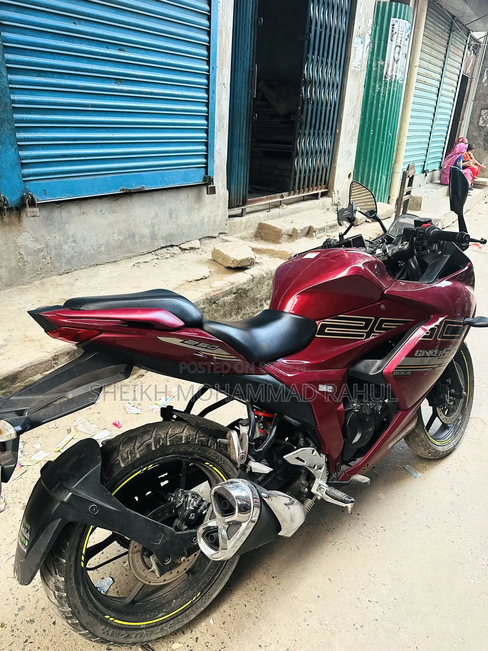 Suzuki Gixxer SF 2023 Red
