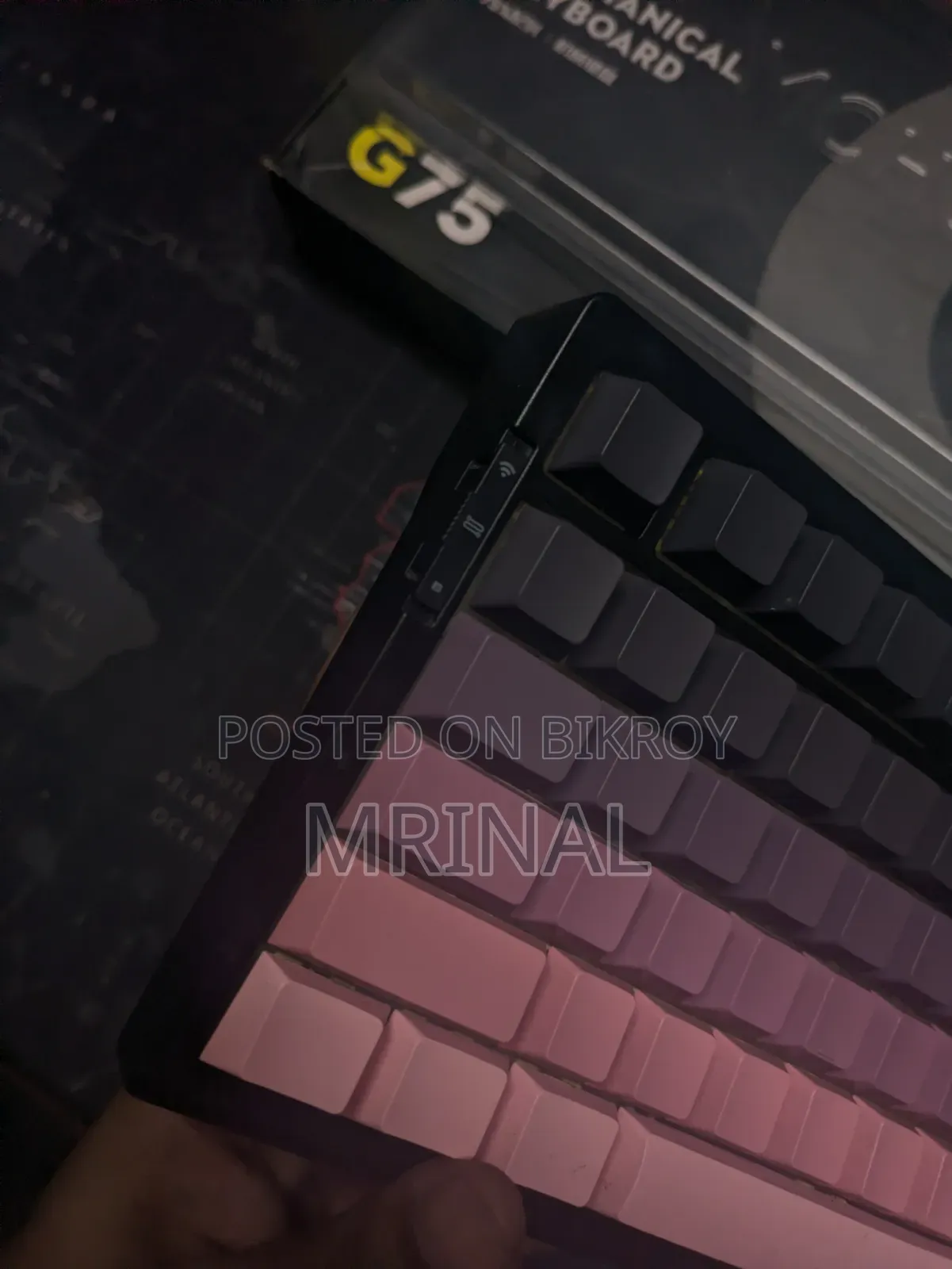 McHose G75 Pro TRI-Mode Mechanical Keyboard