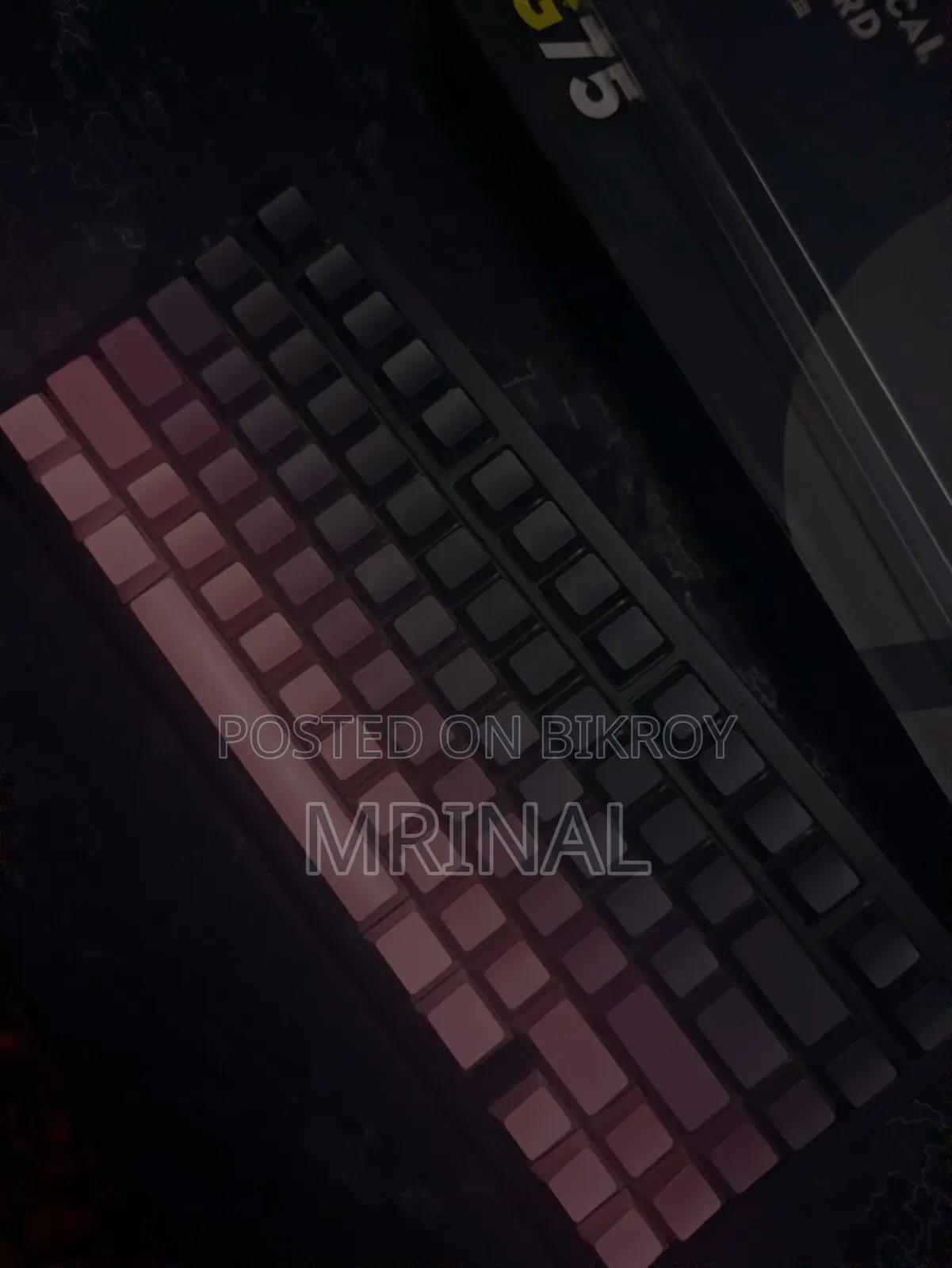 McHose G75 Pro TRI-Mode Mechanical Keyboard