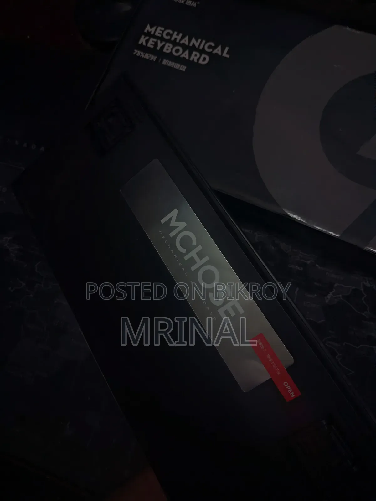 McHose G75 Pro TRI-Mode Mechanical Keyboard