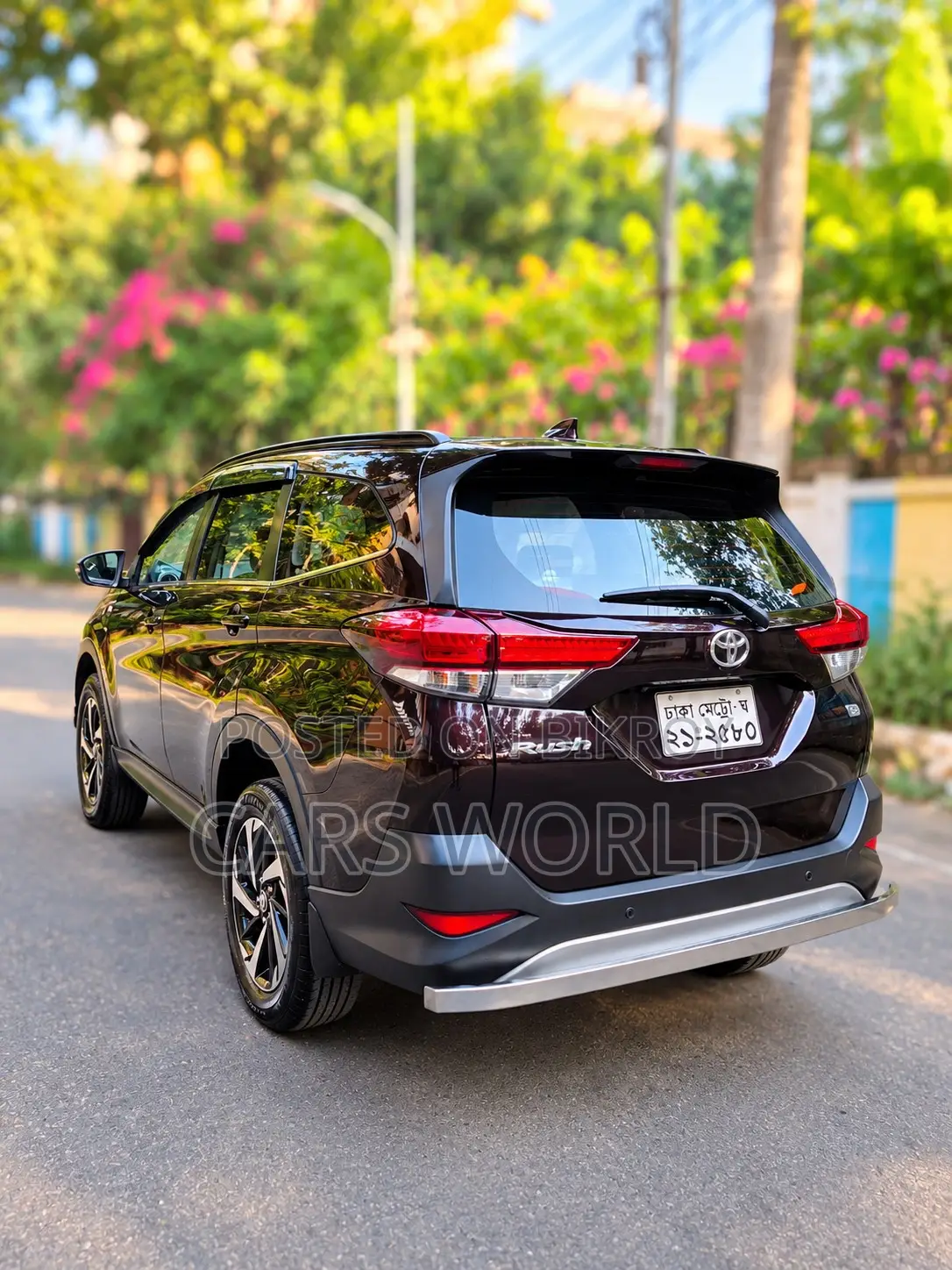 Toyota Rush 1.5 Rear-Wheel Drive 2021 Maroon