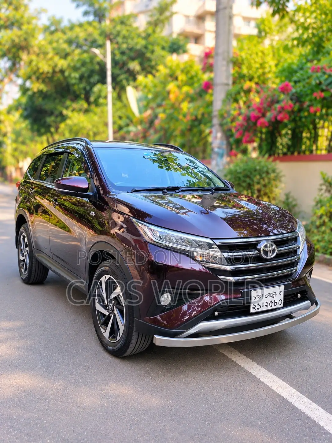 Toyota Rush 1.5 Rear-Wheel Drive 2021 Maroon