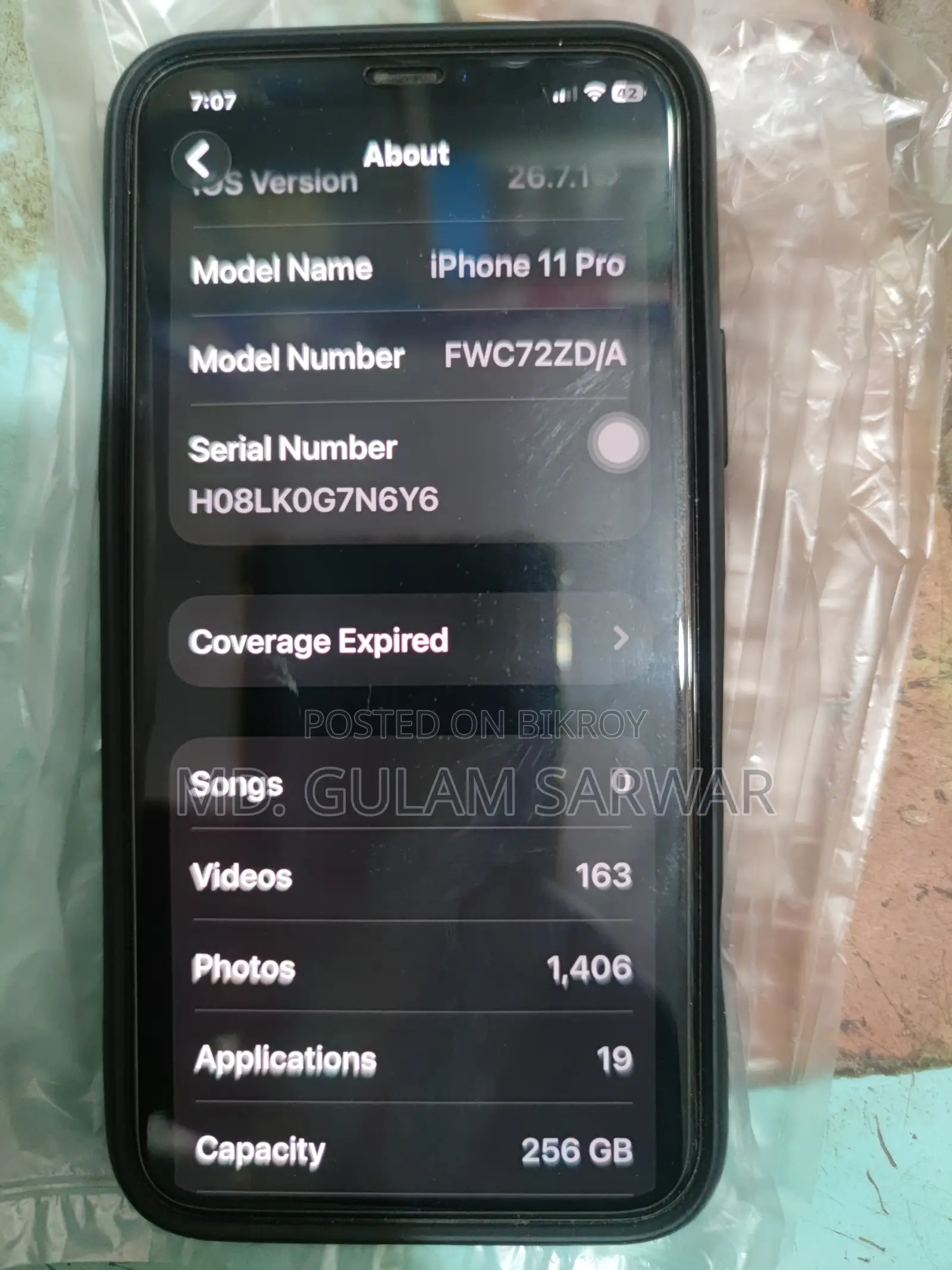 Apple iPhone 11 Pro 256 GB Black