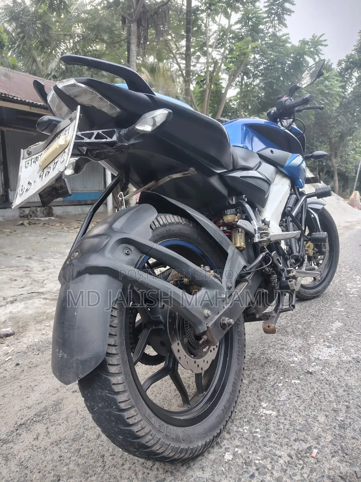 Bajaj Pulsar NS 160 2022 Blue