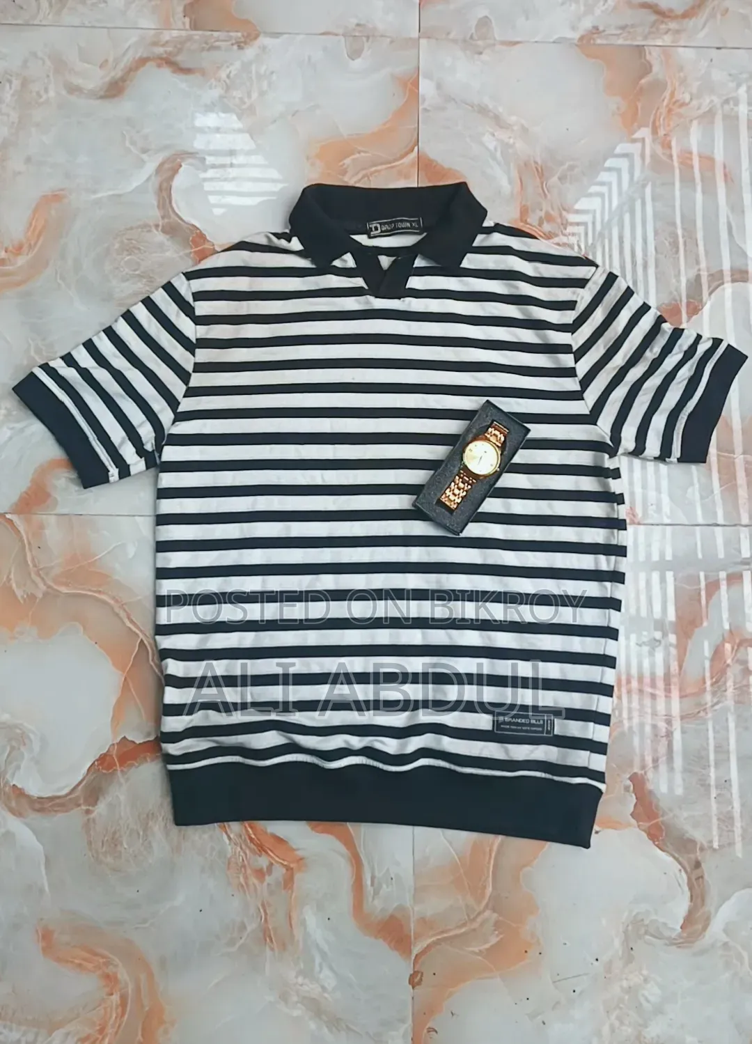 Brand Name: Drop Town High Quality Old Money Polo Size: Xl