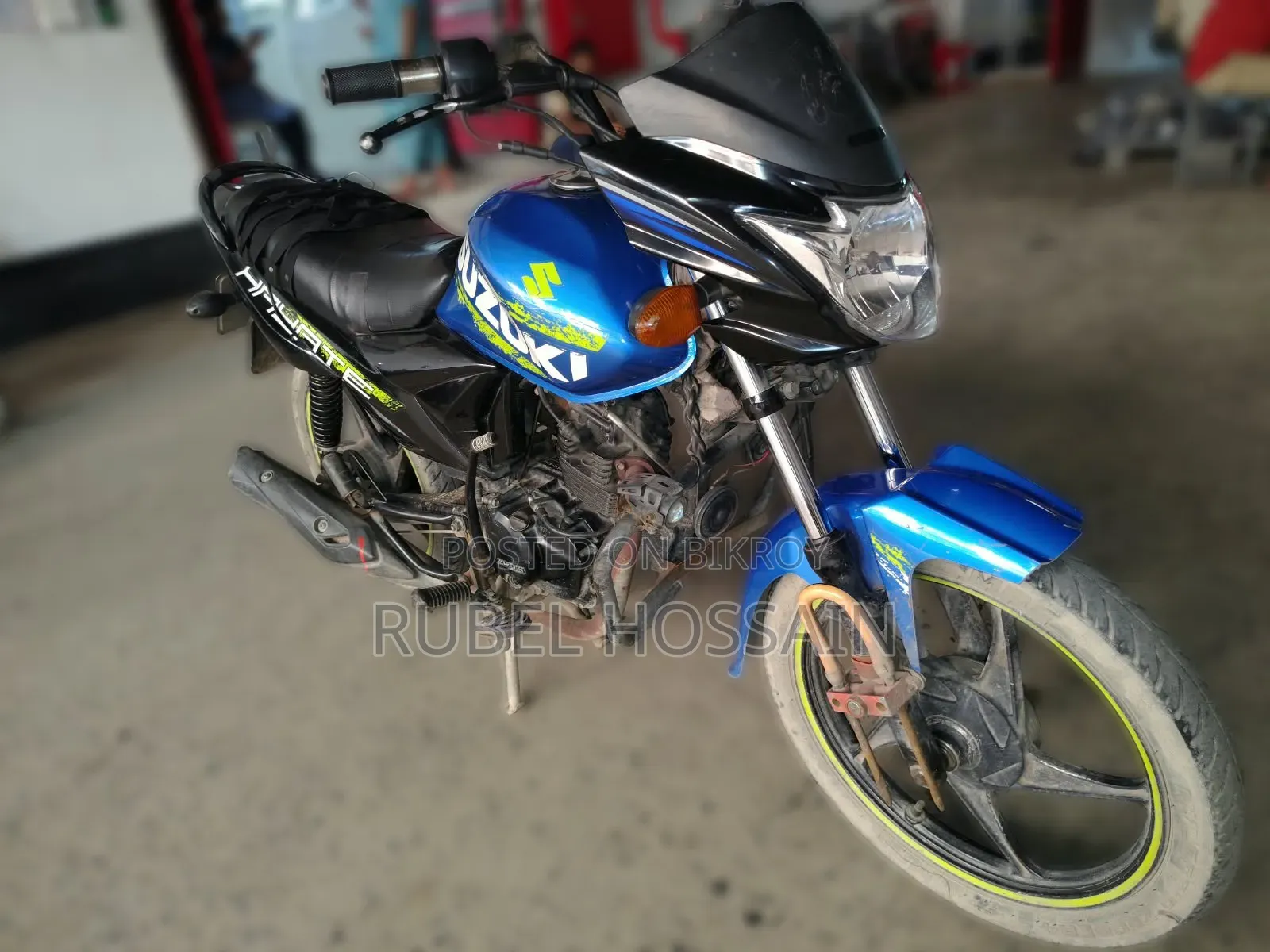 Suzuki Hayate Special Edition 2018 Blue