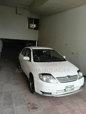 Toyota Corolla Sedan 2001 White