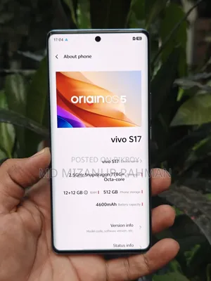 Vivo S17 512 GB Blue