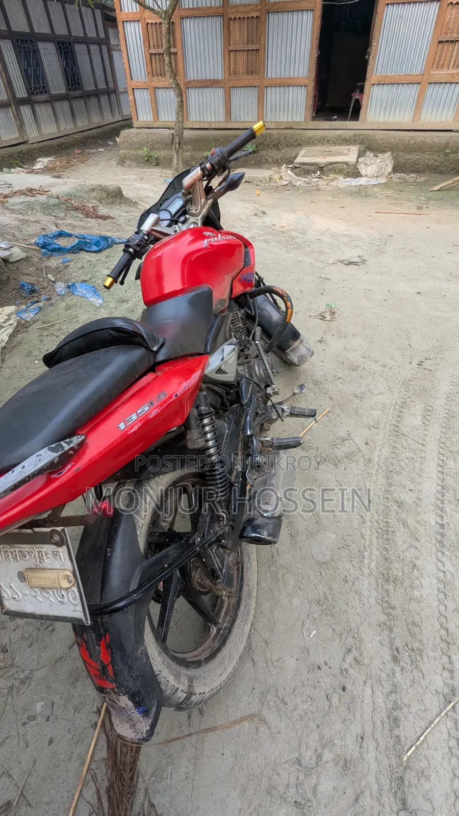 Bajaj Pulsar 135 LS 2014 Red