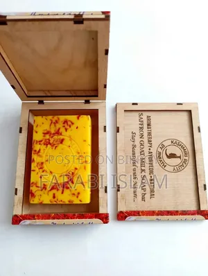 স্যাফরন গোট মিল্ক সোপ বার