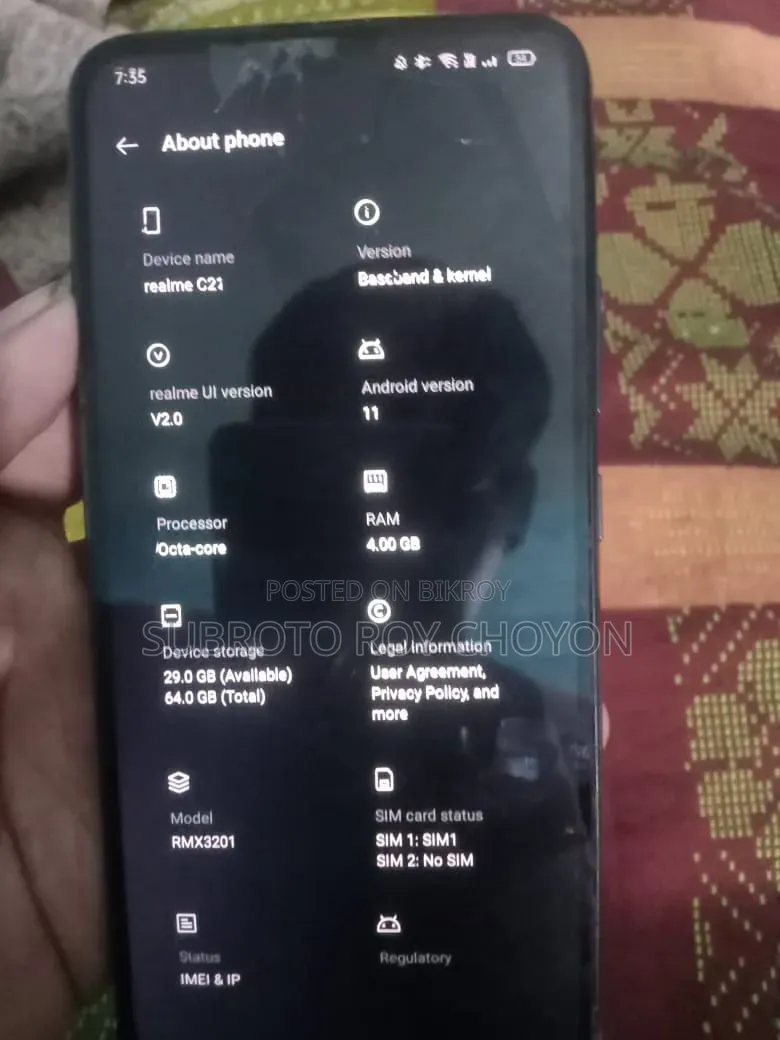 Realme C21Y 64 GB Black