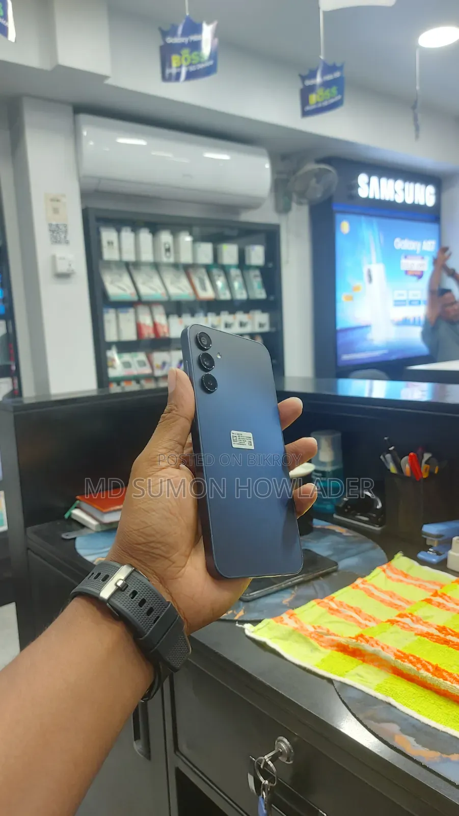 স্যামসাং গ্যালাক্সি এ১৫ ৫জি ১২৮ জিবি ব্লু