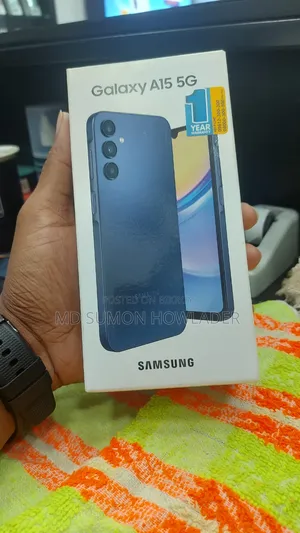 স্যামসাং গ্যালাক্সি এ১৫ ৫জি ১২৮ জিবি ব্লু