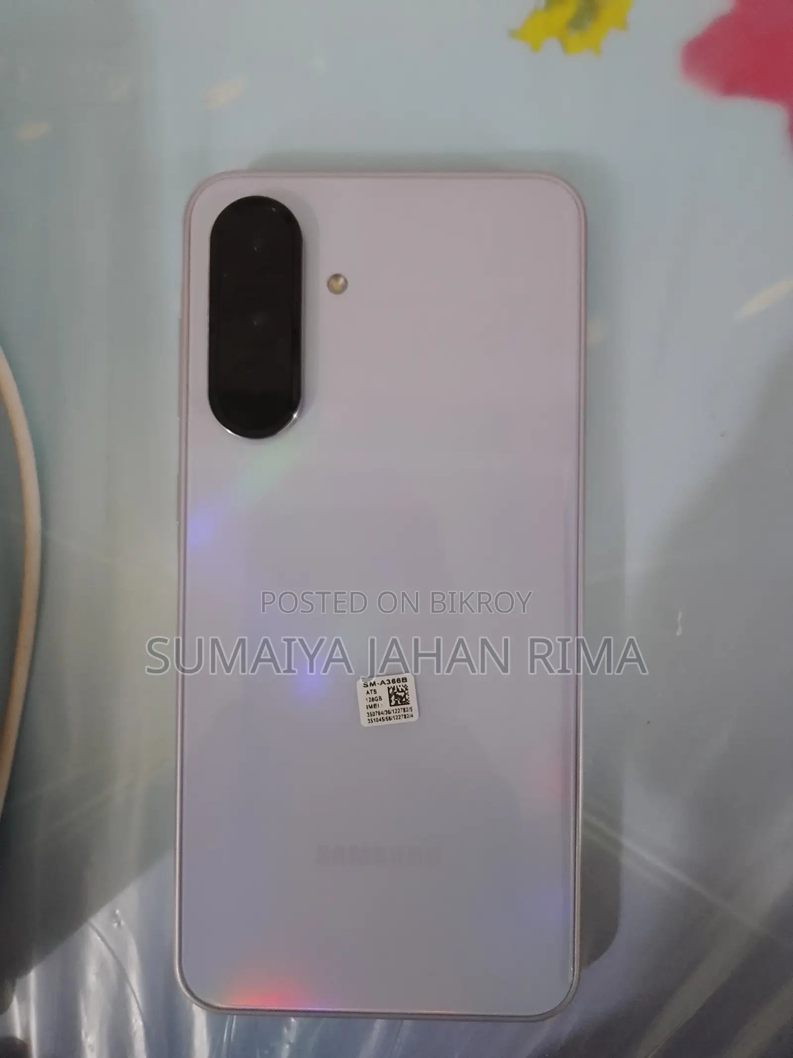 নিউ স্যামসাং গ্যালাক্সি এ৩৬ ১২৮ জিবি
