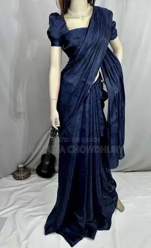 Blue Saree