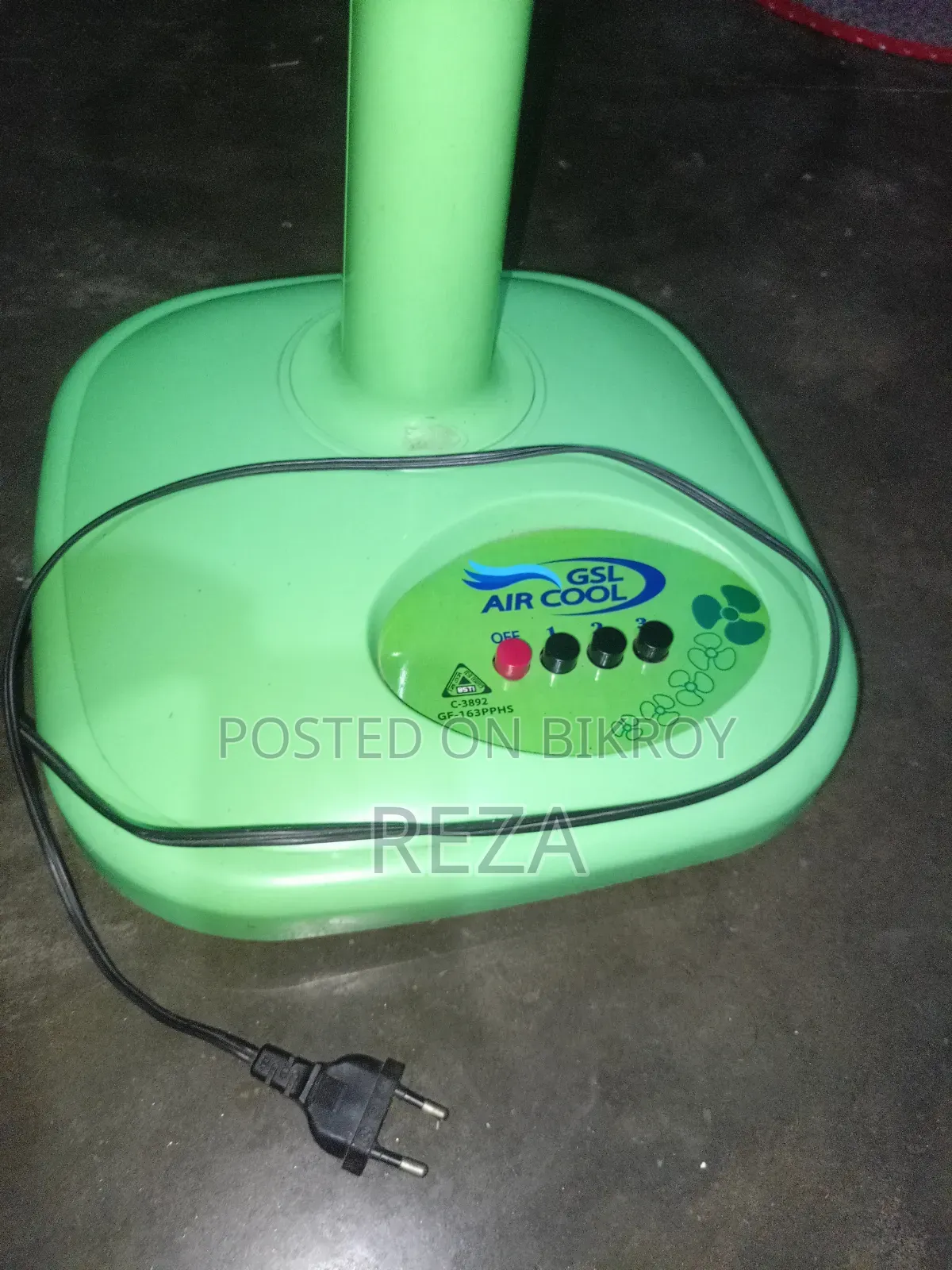 GSL Air Cool Table Fan