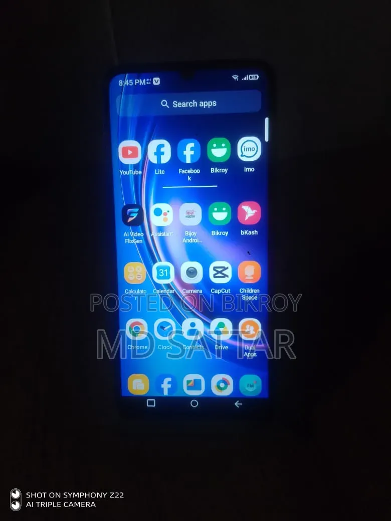 Symphony ATOM 5 64 GB Black
