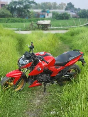 TVS Apache RTR 160 2v Refresh X-connect 2023 Red