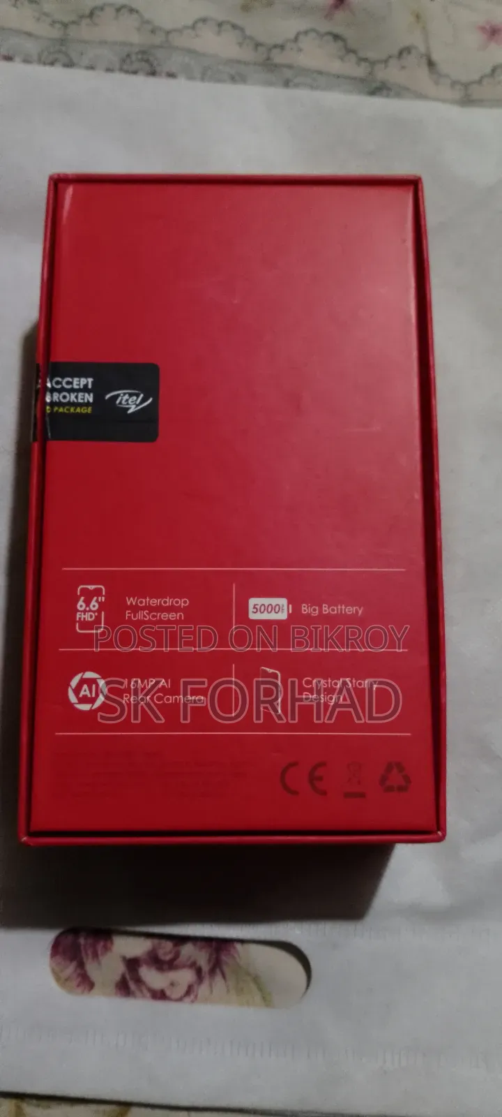 Itel 128 GB Gold