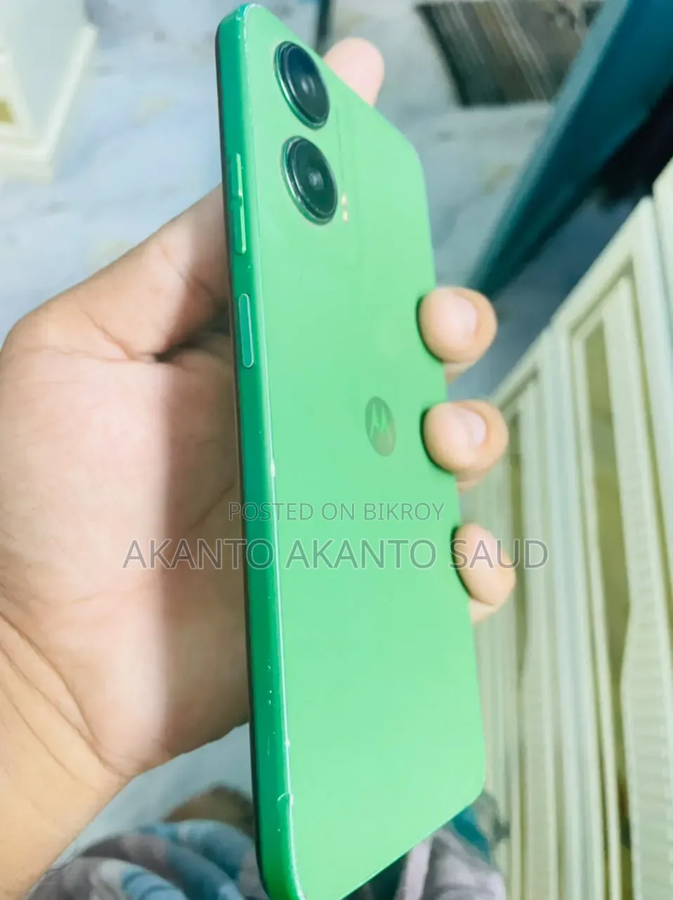 মোটর চলা জি৩৪ ৫জি ১২৮ জিবি সবুজ