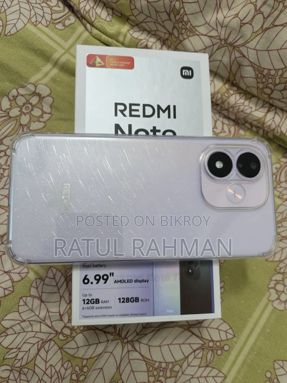 New Xiaomi Redmi Note 17 128 GB Red