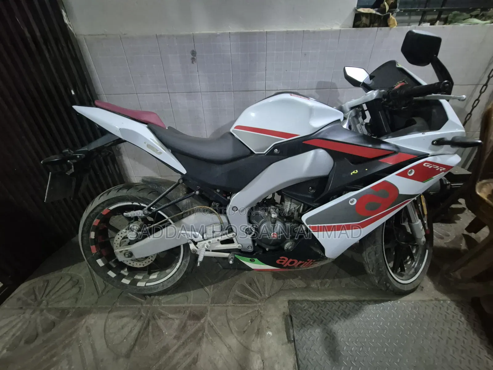 Aprilia GPR 2019 White