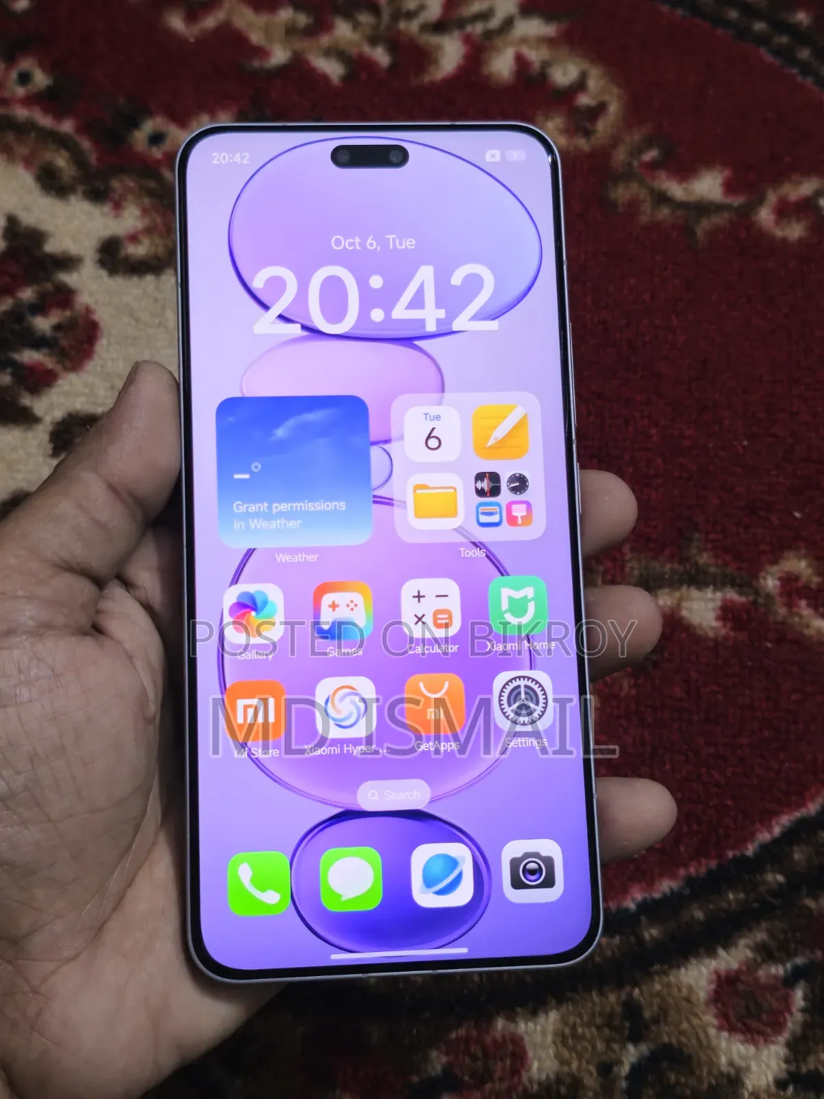 নিউ শাওমি সিভি ৫ প্রো ২৫৬ জিবি পার্পল