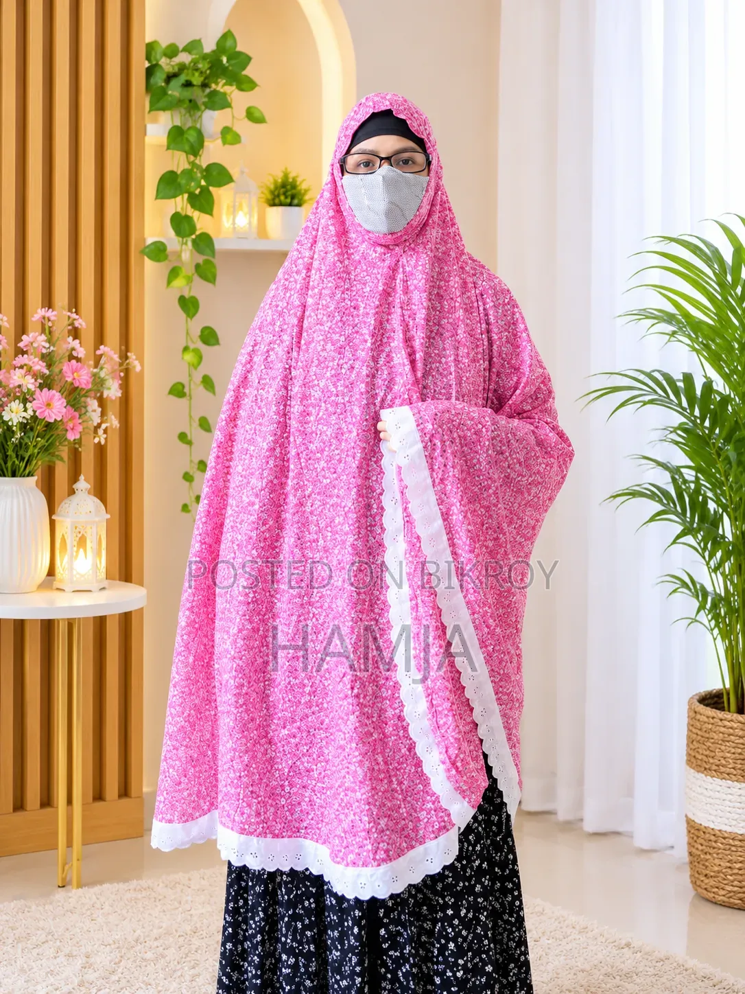 Orbindu Voile Fabric Free Size Woman Hijab