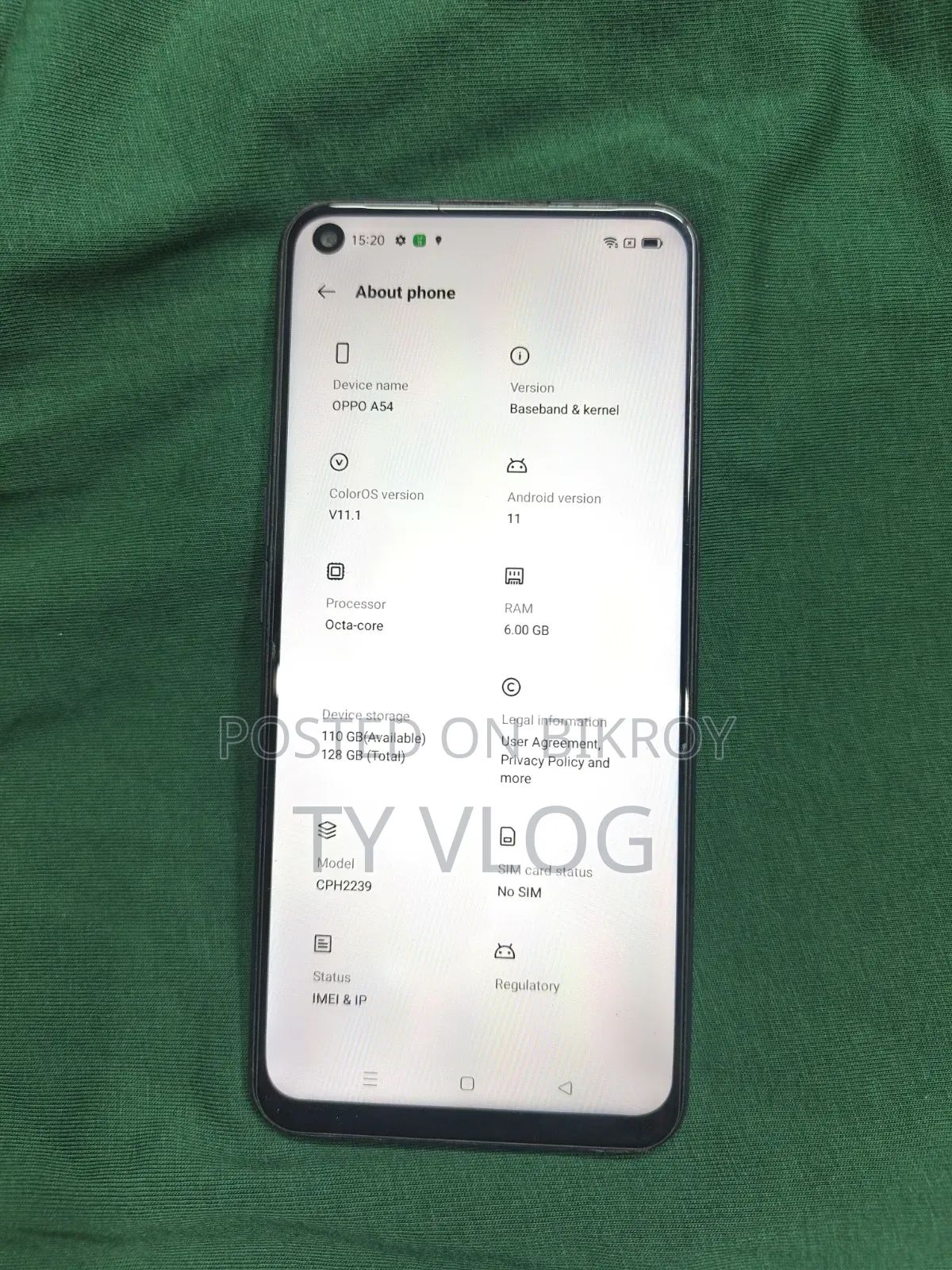 Oppo A54 128 GB Blue