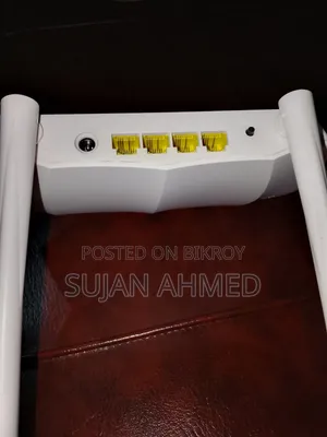 টেন্ডা এসি১২০০ স্মার্ট ডুয়েল-ব্যান্ড ওয়াইফাই রাউটার এবং টিপি লিংক ওনু এক্সপিওন