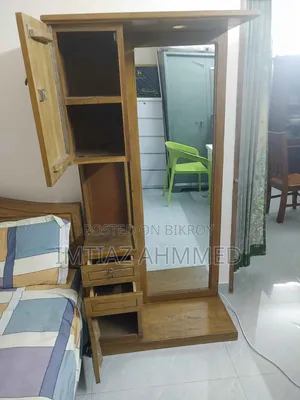 সেগুন কাঠ ড্রেসিং টেবিল