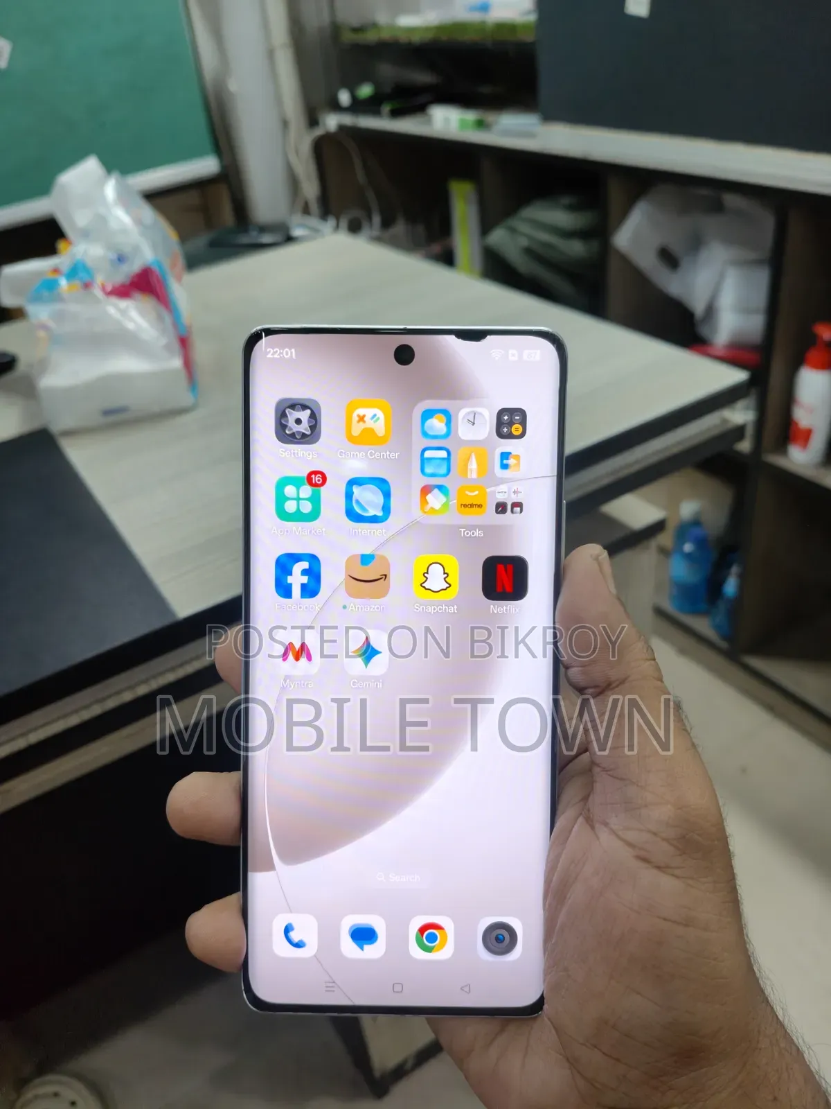 Realme GT 6T 256 GB Silver